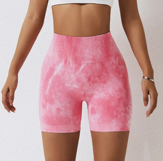 CF1 Tie Dye Tummy Tuck Shorts